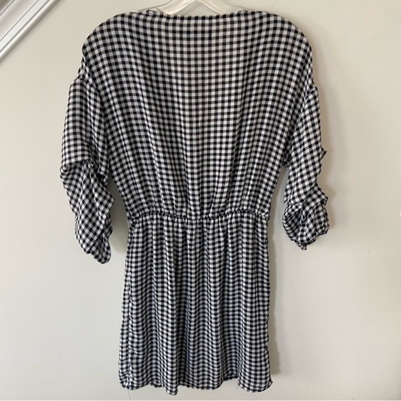 Missguided gingham wrap dress - Picture 7 of 7
